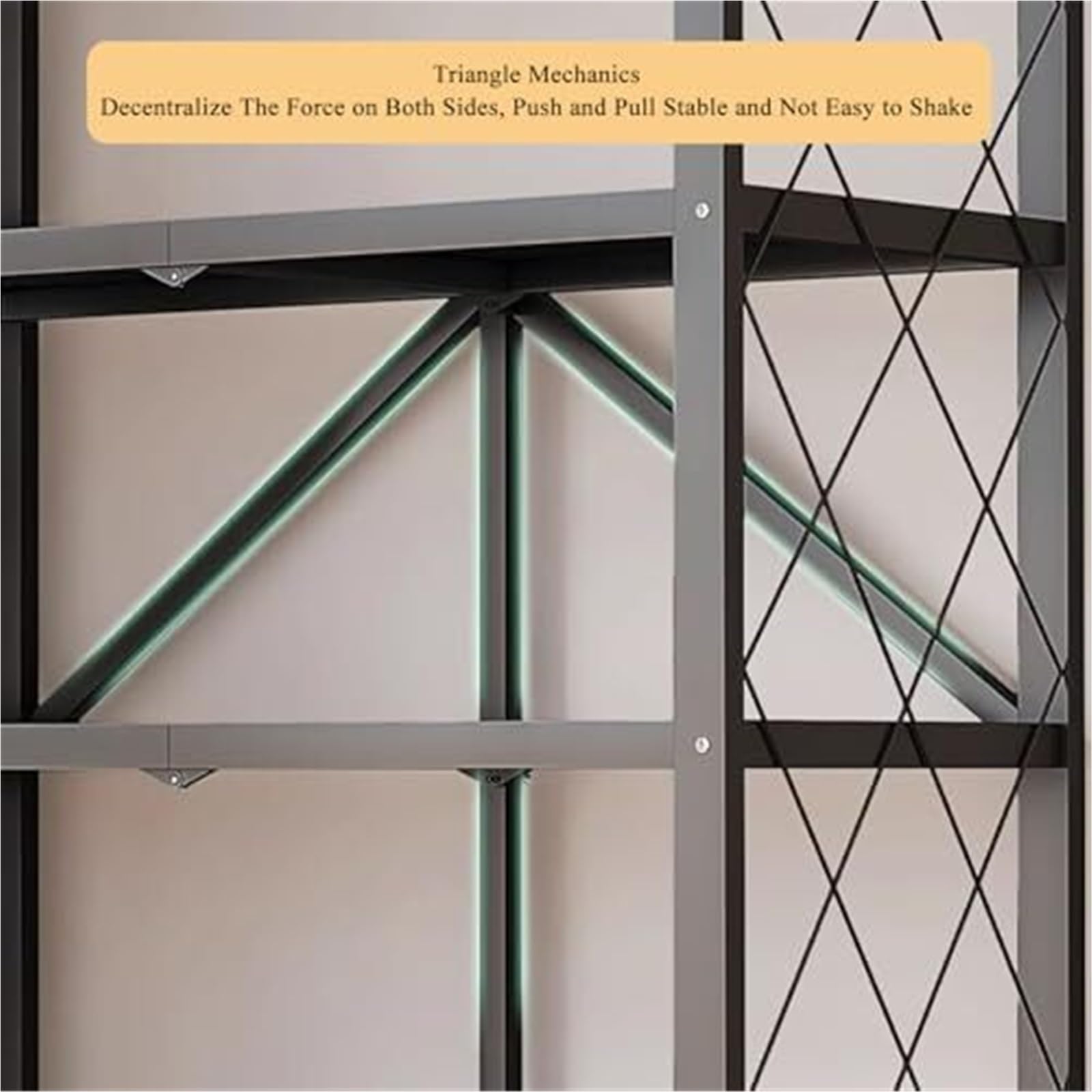 Scaffali portaoggetti pieghevoli resistenti con ruote, scaffale in metallo per garage, bagno, cucina, salvaspazio, facile da non montare, supporto regolabile,
