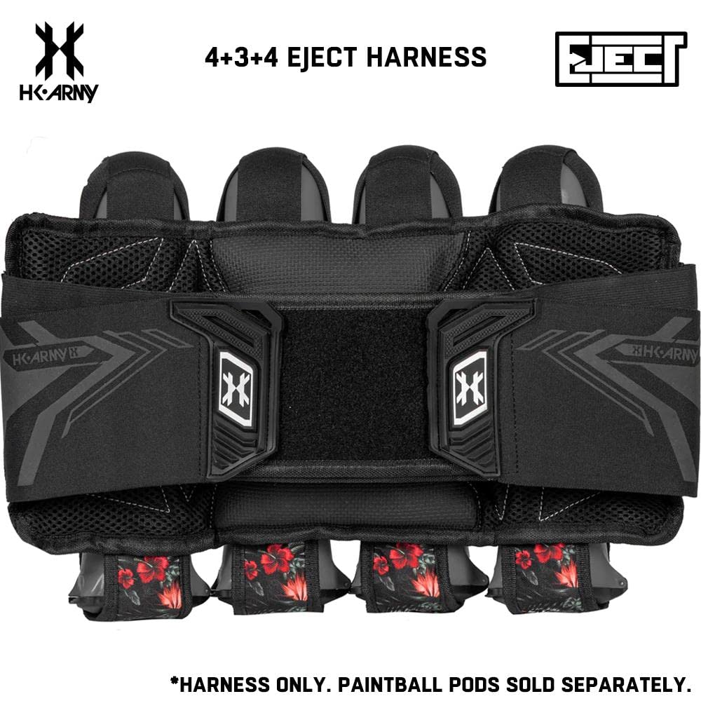 HK Army 4 + 3 Auswurf Paintball Geschirr Pod Pack – Tropischer Totenkopf