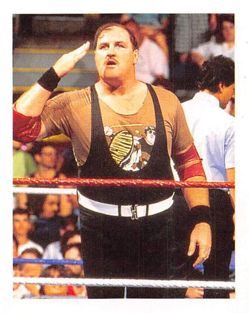 Amazon.com: 1992 Merlin WWF England Wrestling #236 Sgt. Slaughter