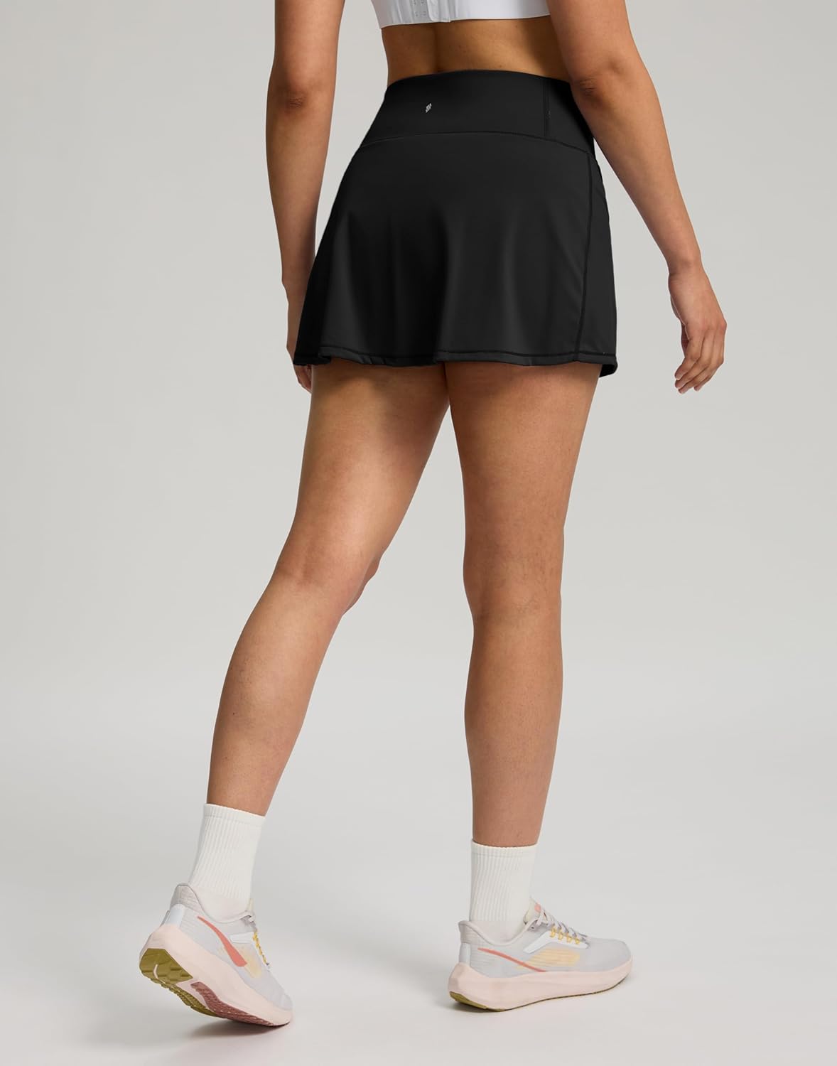 Soothfeel Tennis Skirts for Women High Waisted Golf Skirt with Shorts Pockets Workout Athletic Skort for Summer Casual (Black, XS) - Image 7