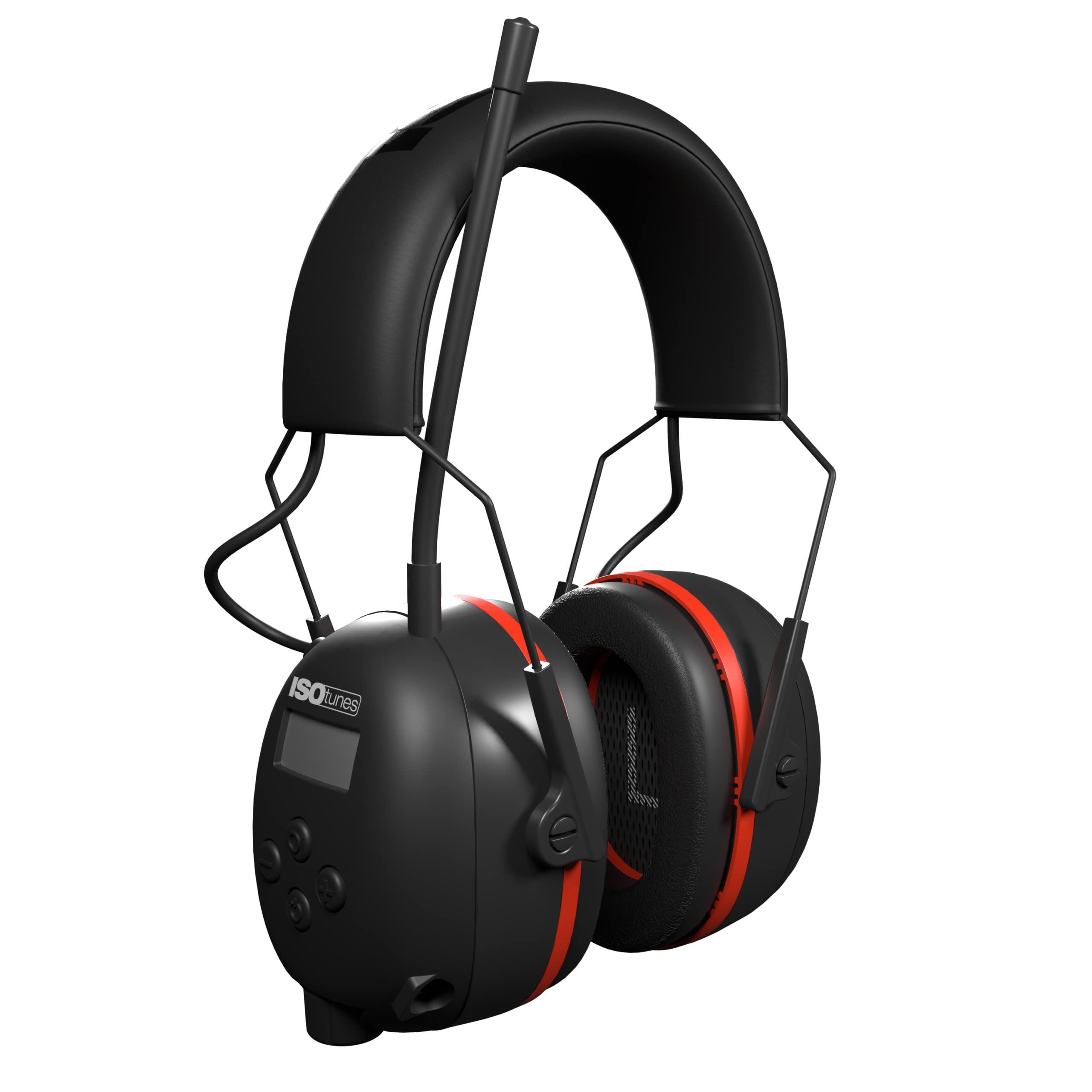 ISOtunes AIR DEFENDER Earmuffs: Comfortable Wireless unisex adult Hearing Protection with 40 Hour Battery Life