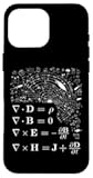 Maxwell's Equations Physics Relativity Math Mathematics Case for iPhone 16 Pro Max