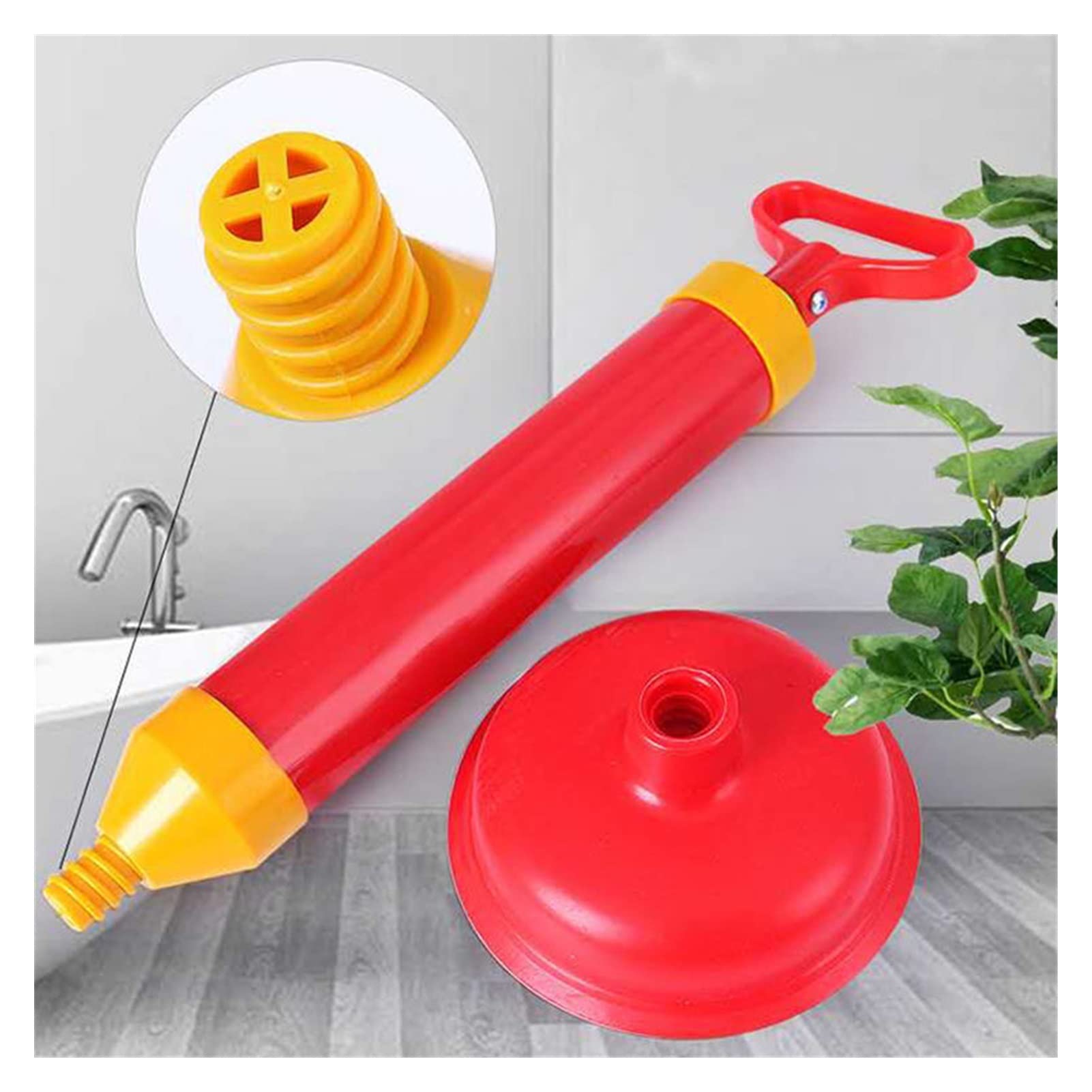 Accesorios de baño Tubo de Inodoro de vacío émbolo de Silicona súper Ventosa Tubo Dragado no obstante Draga de alcantarillado