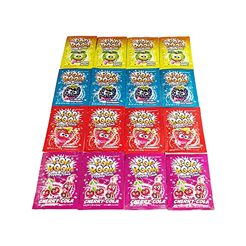 Tiltay Pop Boom Popping Candy – 16 Packs (Cherry Cola) #TOP2