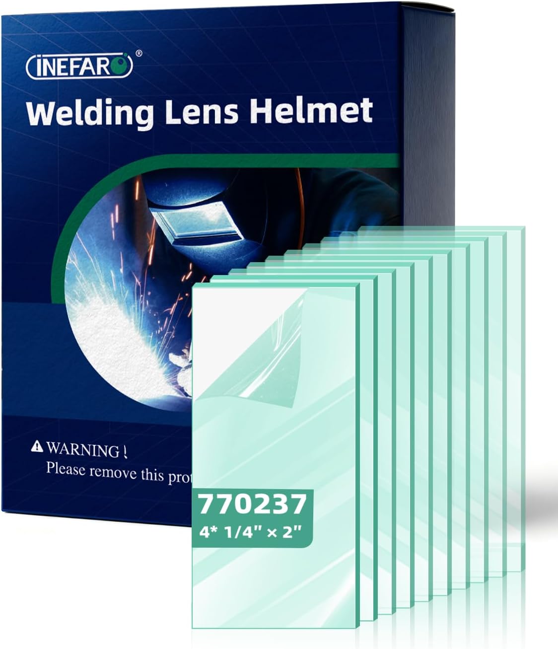 10 pack Performance Series Replacement Lens 231921 Combo Digital Elite Lenses Welding Helmet Parts Lens