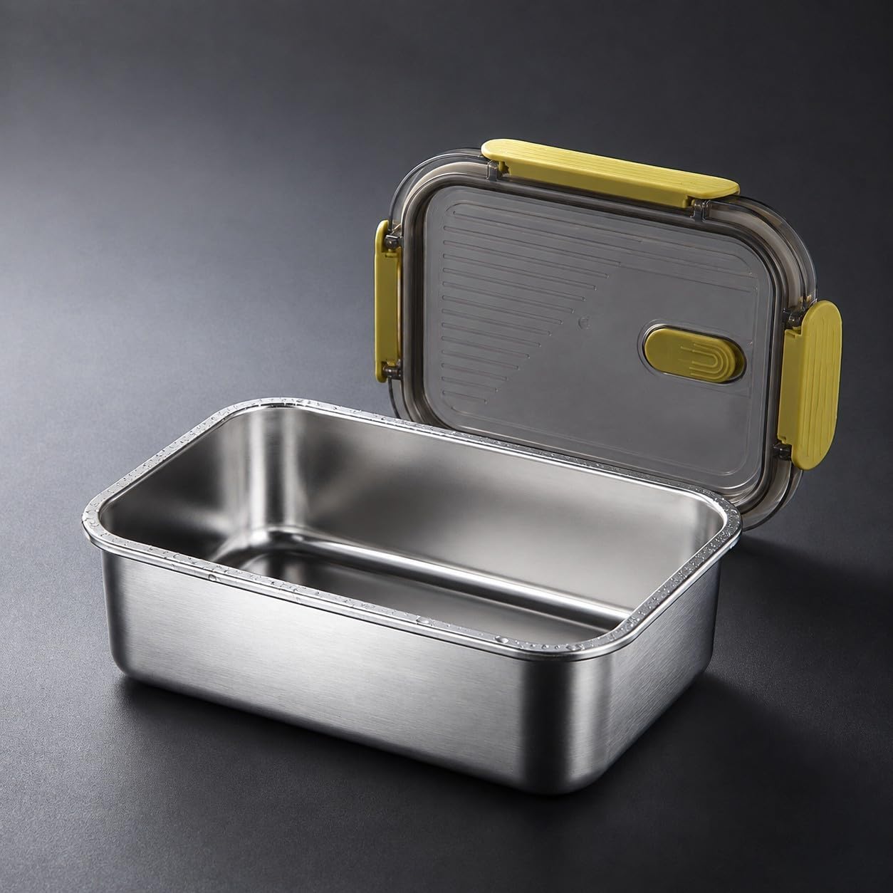 Set di contenitori per alimenti in acciaio inox per il pranzo