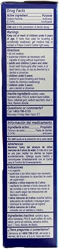 Vista 3 de Aim Pasta de dientes con flúor de gel para niños, Mega Bubble Berry, 4.4 onzas (paquete de 2)
