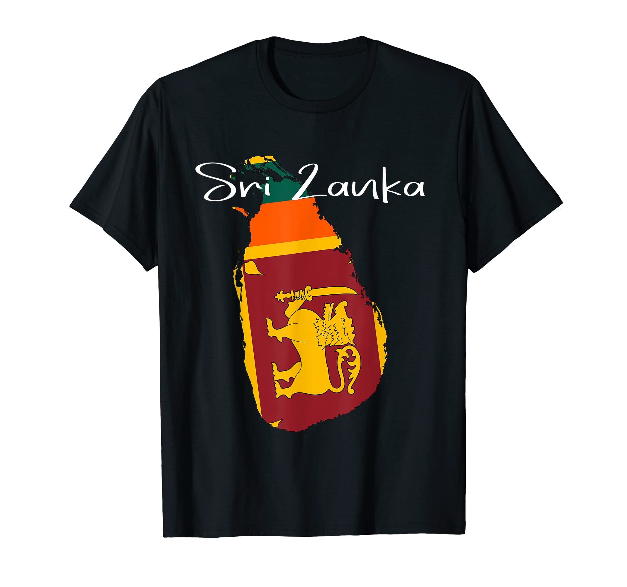 Sri Lanka flag, Sri Lankan tshirt, Sri Lanka shirtSri Lanka tshirt, Sri Lankan maps, Sri Lanka flag for women T-ShirtOEKO-TEX STANDARD 100