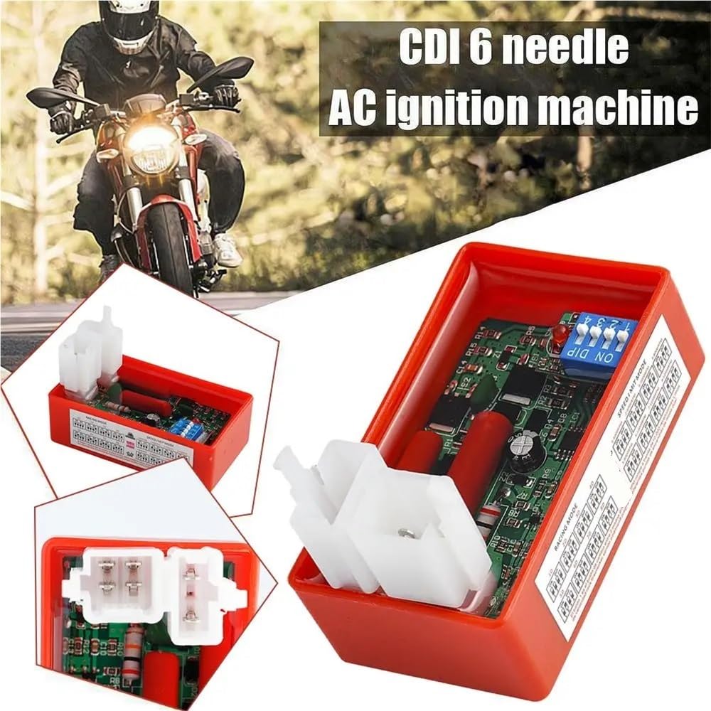 Moduł CDI Akcesoria motocyklowe: Programowalny prostownik zapłonowy CDI Cewka przekaźnika rozrusznika kierunkowskazu