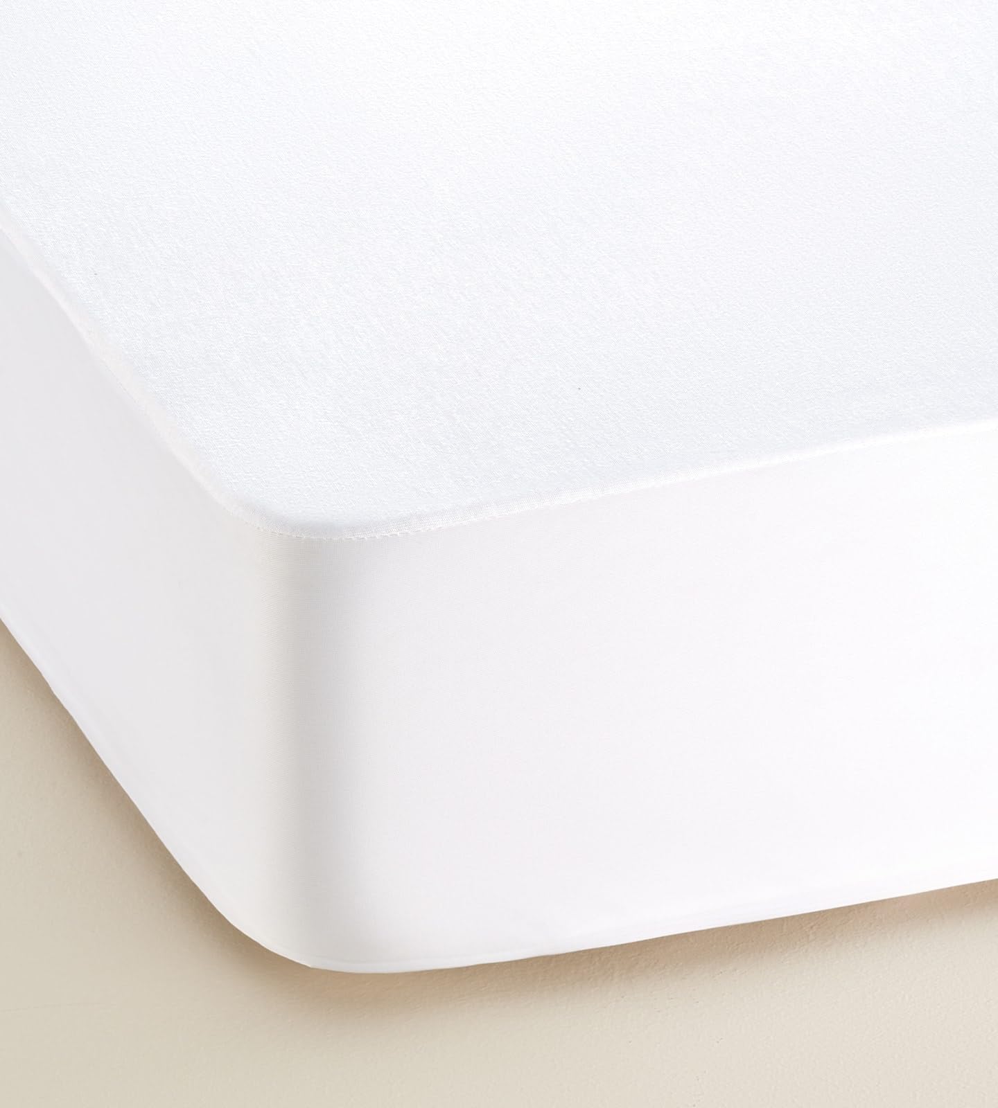 Sábana Bajera Protectora Impermeable Cotton Texblanca – Rizo 100% Algodón, Antiácaros, Transpirable, Ajustable hasta 32 cm de Alto – Protección Total para Colchón (135x200cm)
