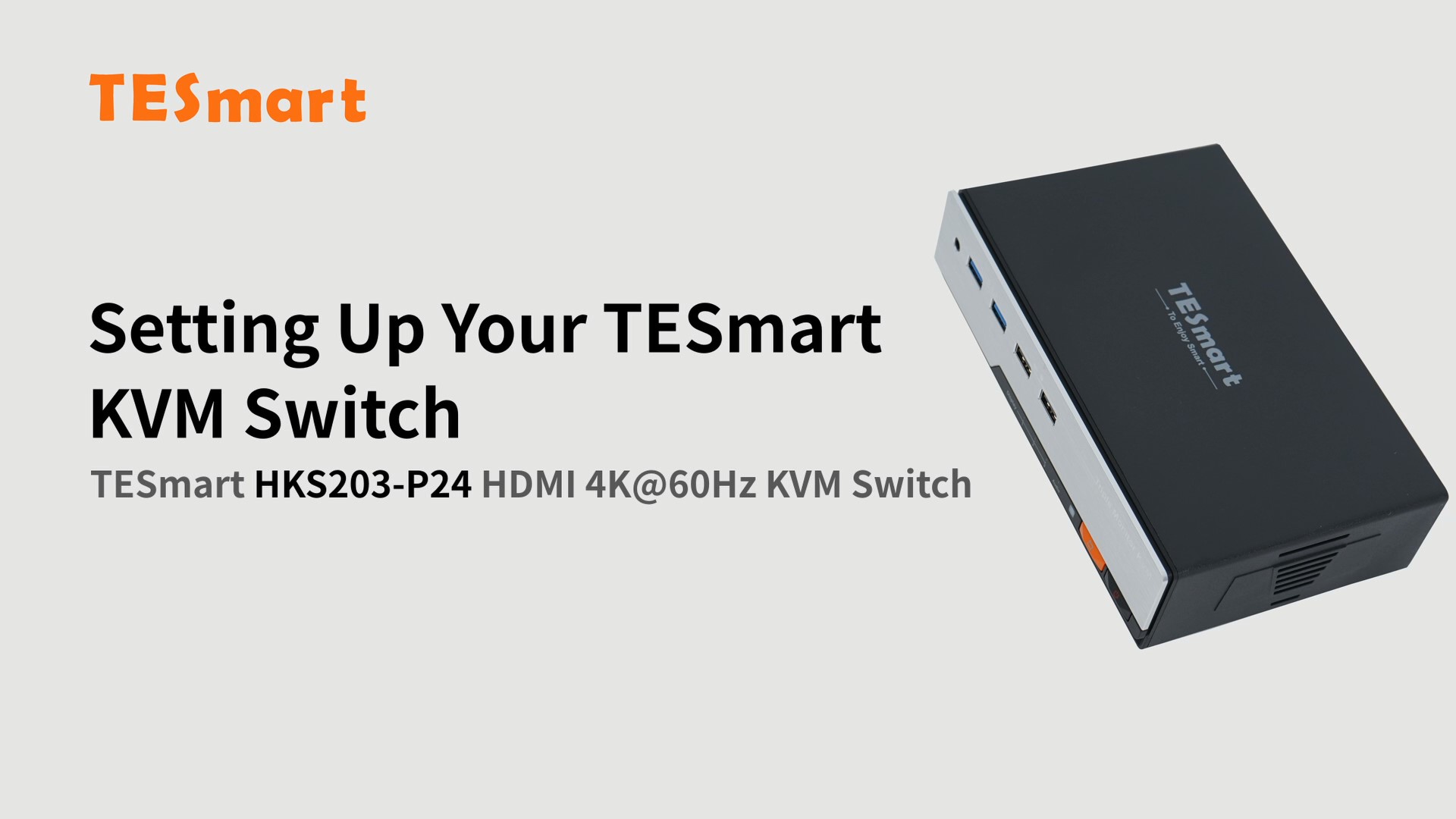 Amazon.co.jp: TESmart 2入力3出力 HDMI KVMスイッチ USB3.0 4K@60Hz