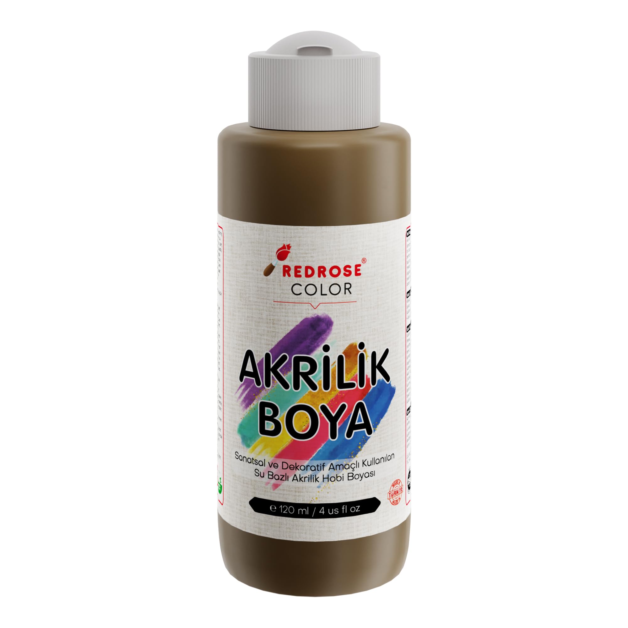 Açık Kahverengi Akrilik Boya 120ml