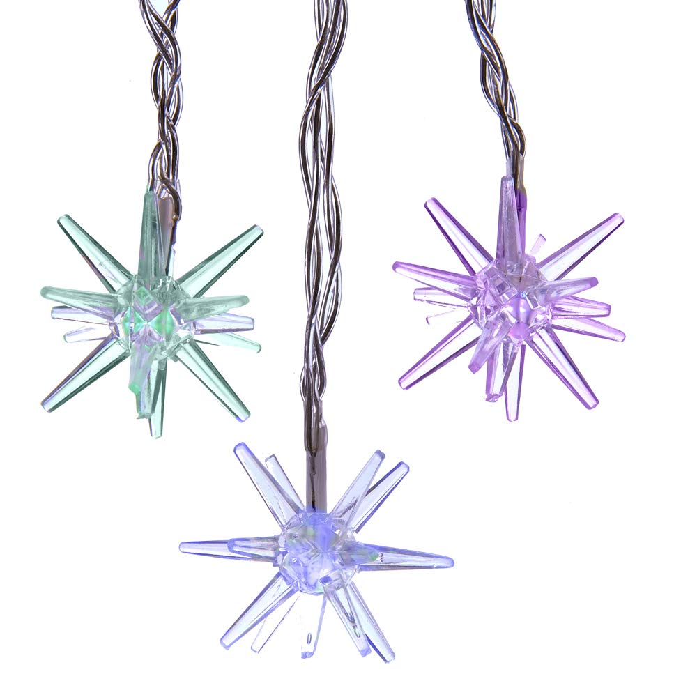 Kurt Adler, set di luci a LED, multicolore, 16,95 x 12,6 x 6,3 cm (lunghezza x larghezza x altezza)
