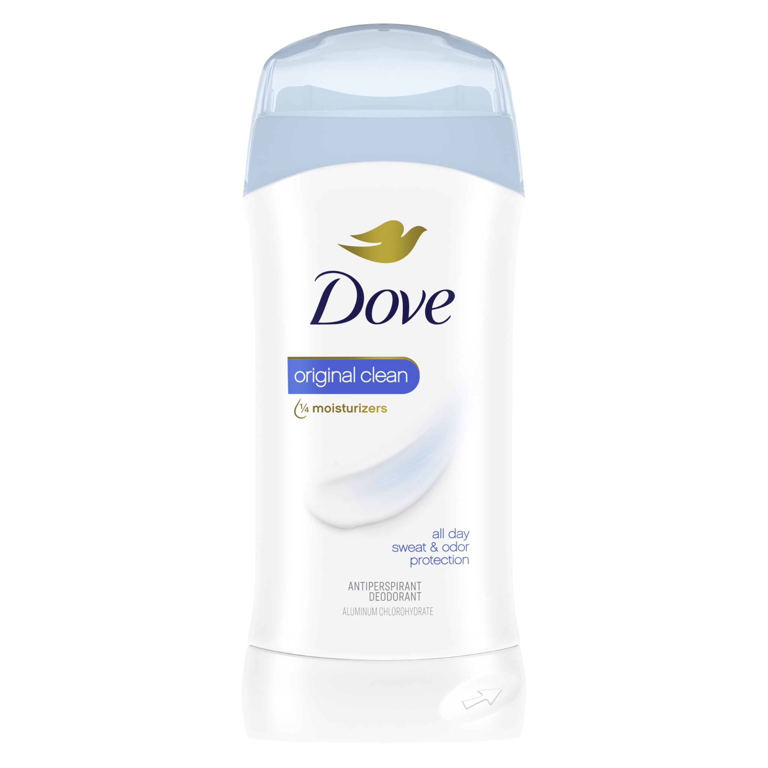 Dove Invisible Solid Antiperspirant Deodorant Stick for Women, Original Clean, For All Day Underarm Sweat & Odor Protection 2.6 oz-picture-20