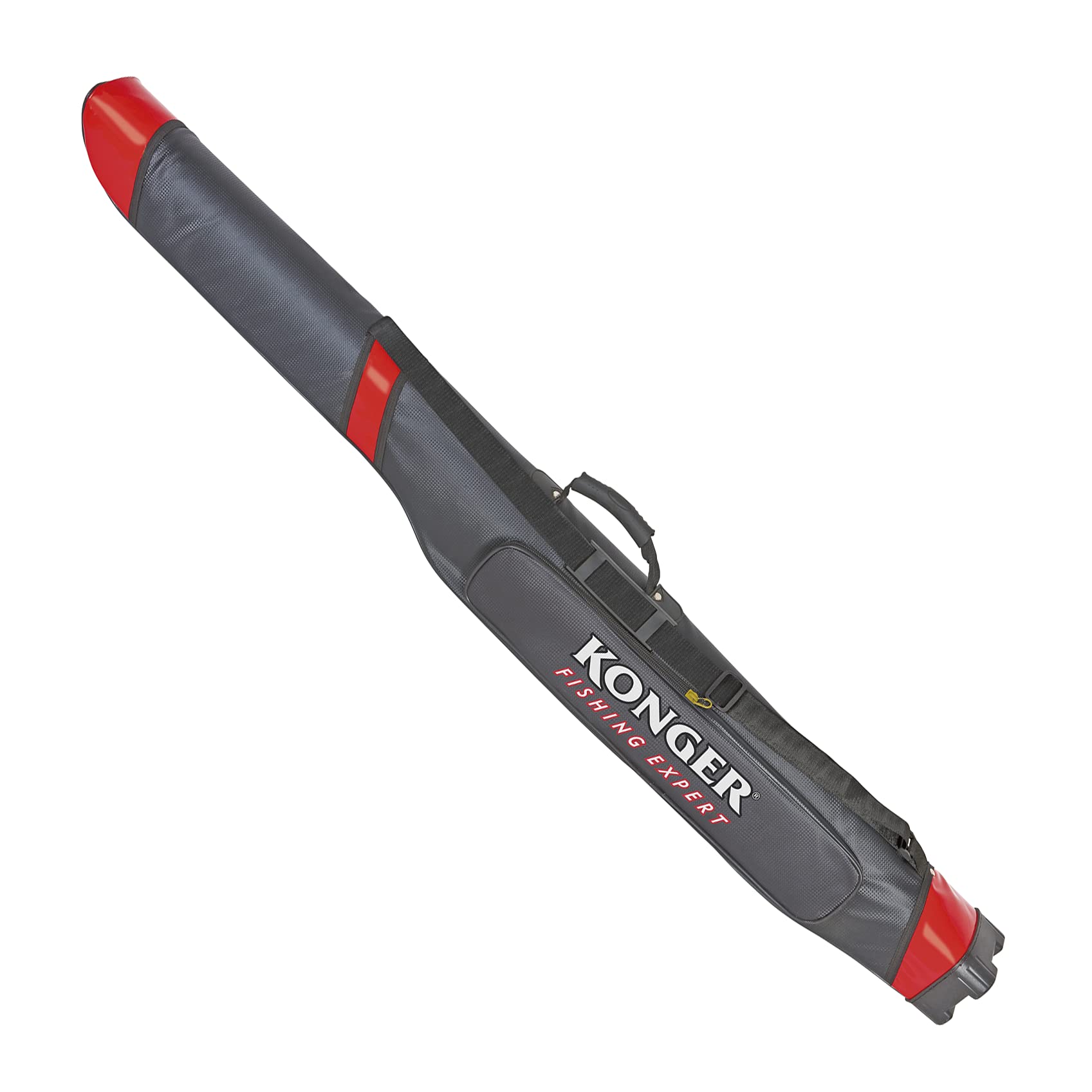 Konger Rutenfutteral Carbon Rutentasche Futteral 130/150cm 2 Fächer TOP !