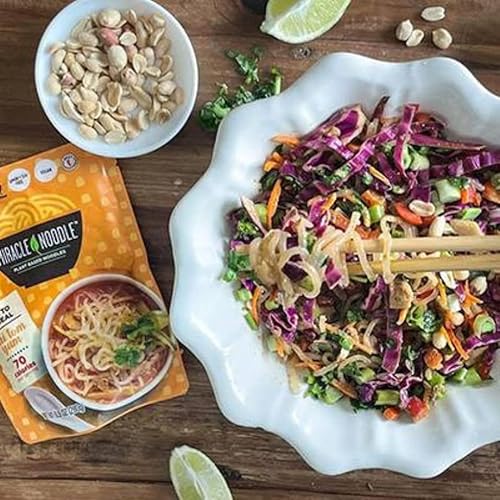 image for Miracle Noodle Thai Tom Yum Noodles - Ready to Eat Plant Based Vegan T