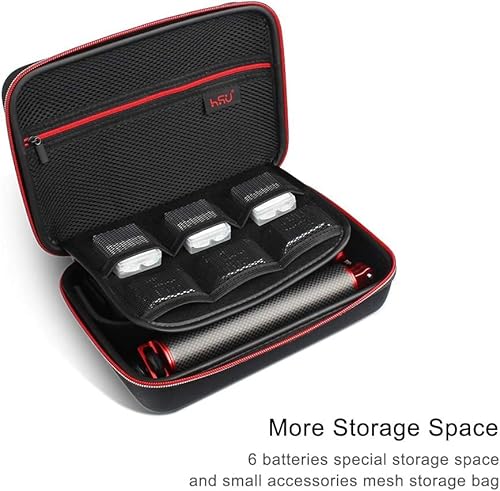 Hsu Carrying Case Compatible With Gopro Hero 11/10/9/8/7/6/5/4/3+/3/Dji Osmo Action Camera, Osmo Pocket, Insta360 One X Camera And Accessories，Diy Protective Travel Case Storage Bag #TOP5