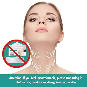 Firming & Tightening Neck Cream Powerful Anti-Aging Formula for Neck Wrinkles, Fine Lines | Nourishing Moisturizer with Organic Aloe Vera, Coconut Oil & Retinol | Suitable for All Skin Types