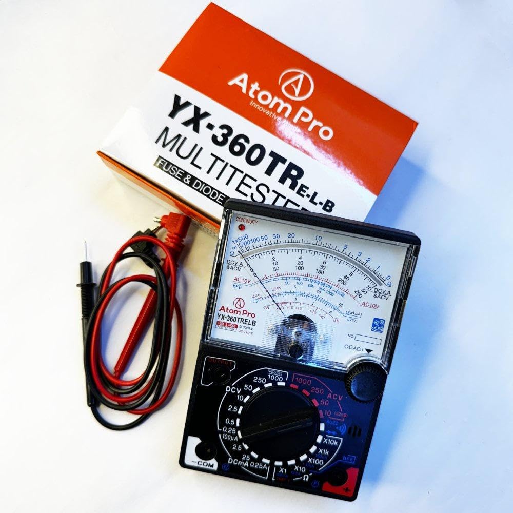 See full amazon price history chart for GILHOT YX-360TR E-L-B Analog Multitester | Fuse & Diode Protection | Multi-functional Electrical Tester | Voltage, Current & Resistance Measurement. GILHOT YX-360TR E-L-B Analog Multitester | Fuse & Diode Protection | Multi-functional Electrical Tester | Voltage, Current & Resistance Measurement. (B0D1C8BLKK) Amazon Price History, Amazon Price Tracker