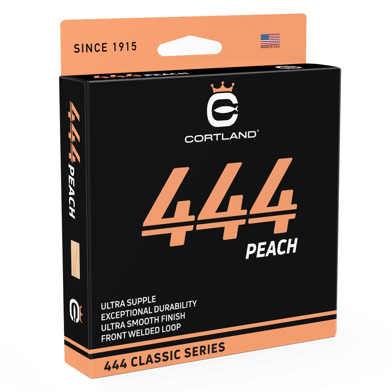 Cortland 444 Classic Línea de Pesca Flotante de Doble Cono
