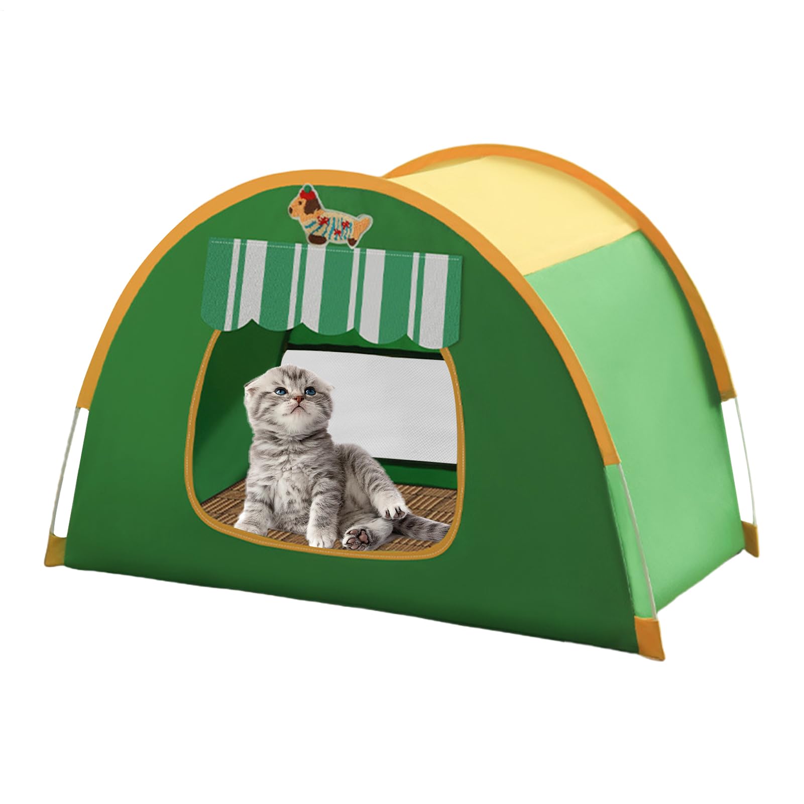 Tente pour chat d'intérieur lavable et pliable - Maison pour chiot, lapin et petits animaux