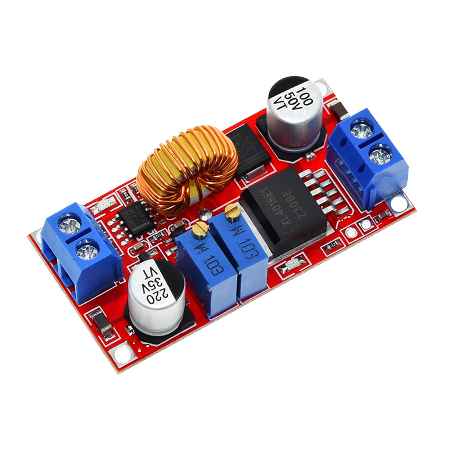 amiciSolar XL4015 5A DC-DC Buck Converter Module, 4-38V to 1.25