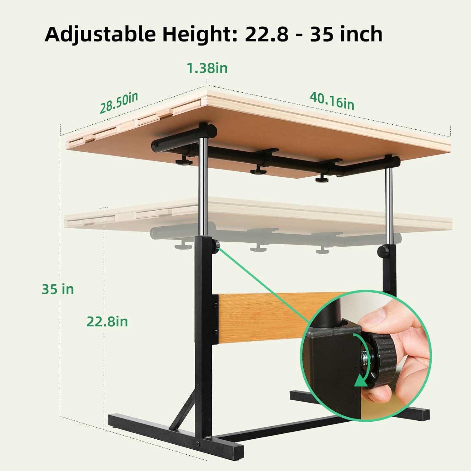 Condition photo showing New/Like New for all4jig 2000 pieces puzzle table for adults gifts, wooden jigsaw puzzle table with 4 drawers, upgraded stability & optimized lightweight design, puzzles for adults easy assembly – no wheels large-2000pcs
