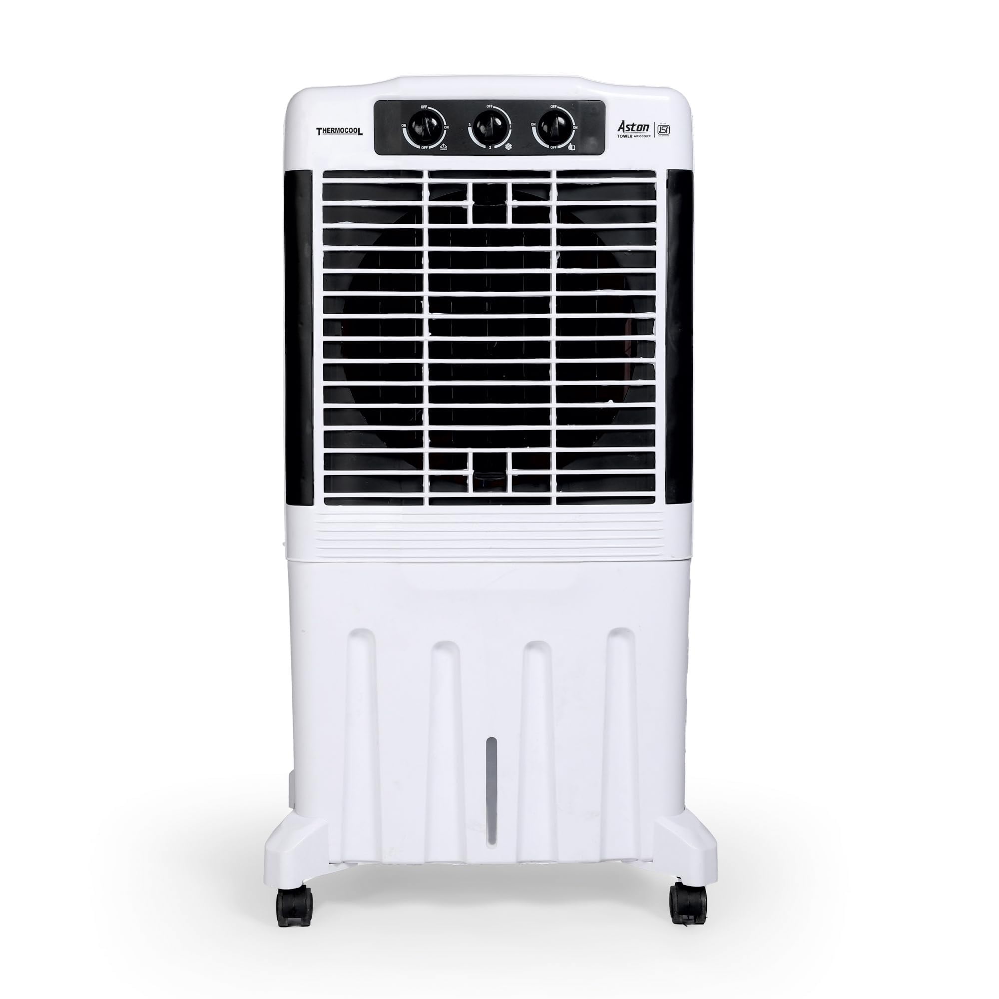 THERMOCOOL Desert Air Cooler Aston Tower with Wheel 95Ltr | Cooler for Home | Inverter Compatible, Low Noise | Honey Comb Pad | Collapsible Louvres | Water level Indicator | 35ft Air Throw Distance-image-22