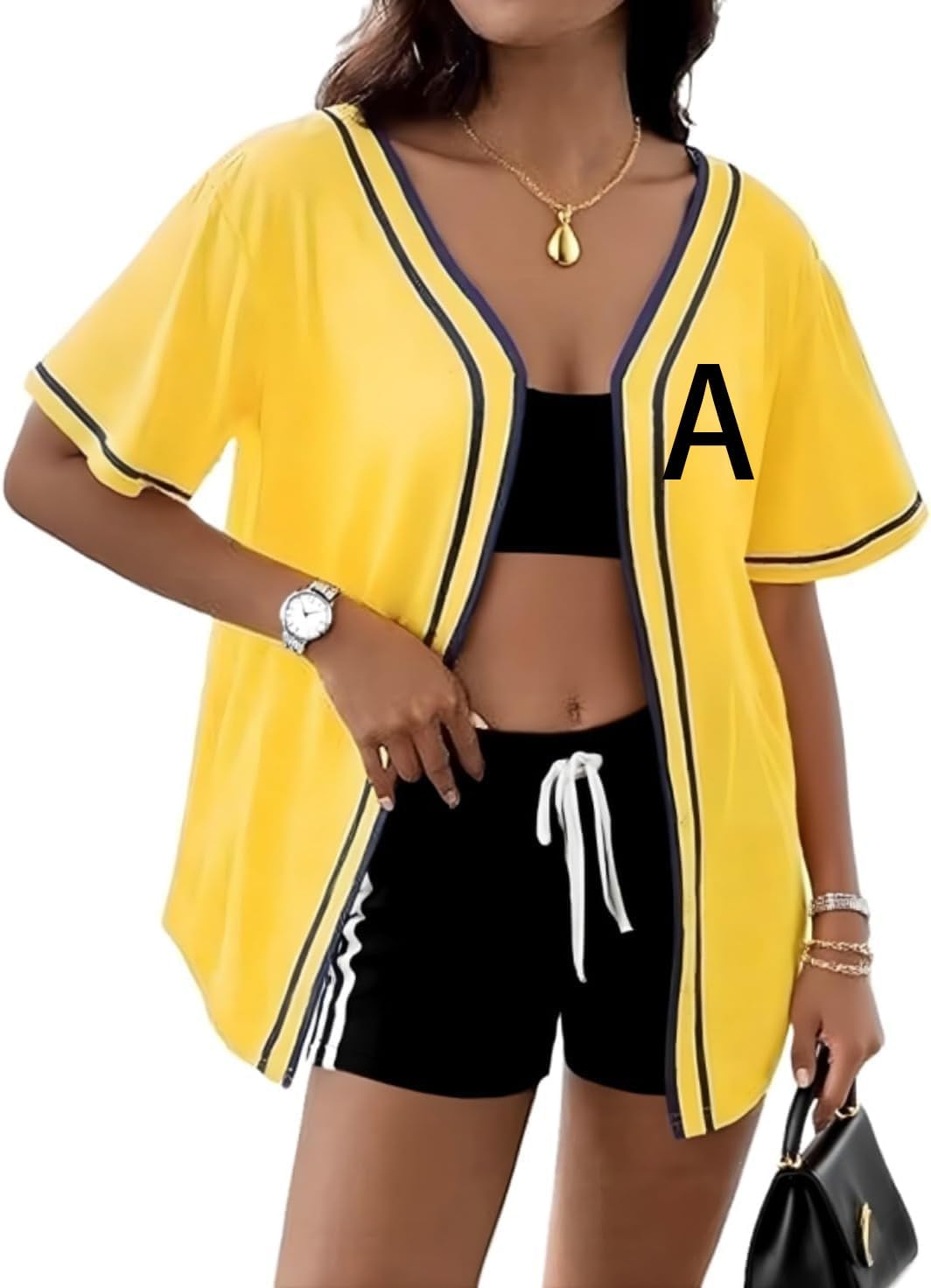 Baseball Jersey Shirts for Women Baseball Player T-Shirt Game Day Fan Graphic Tees Button up Short Sleeve
