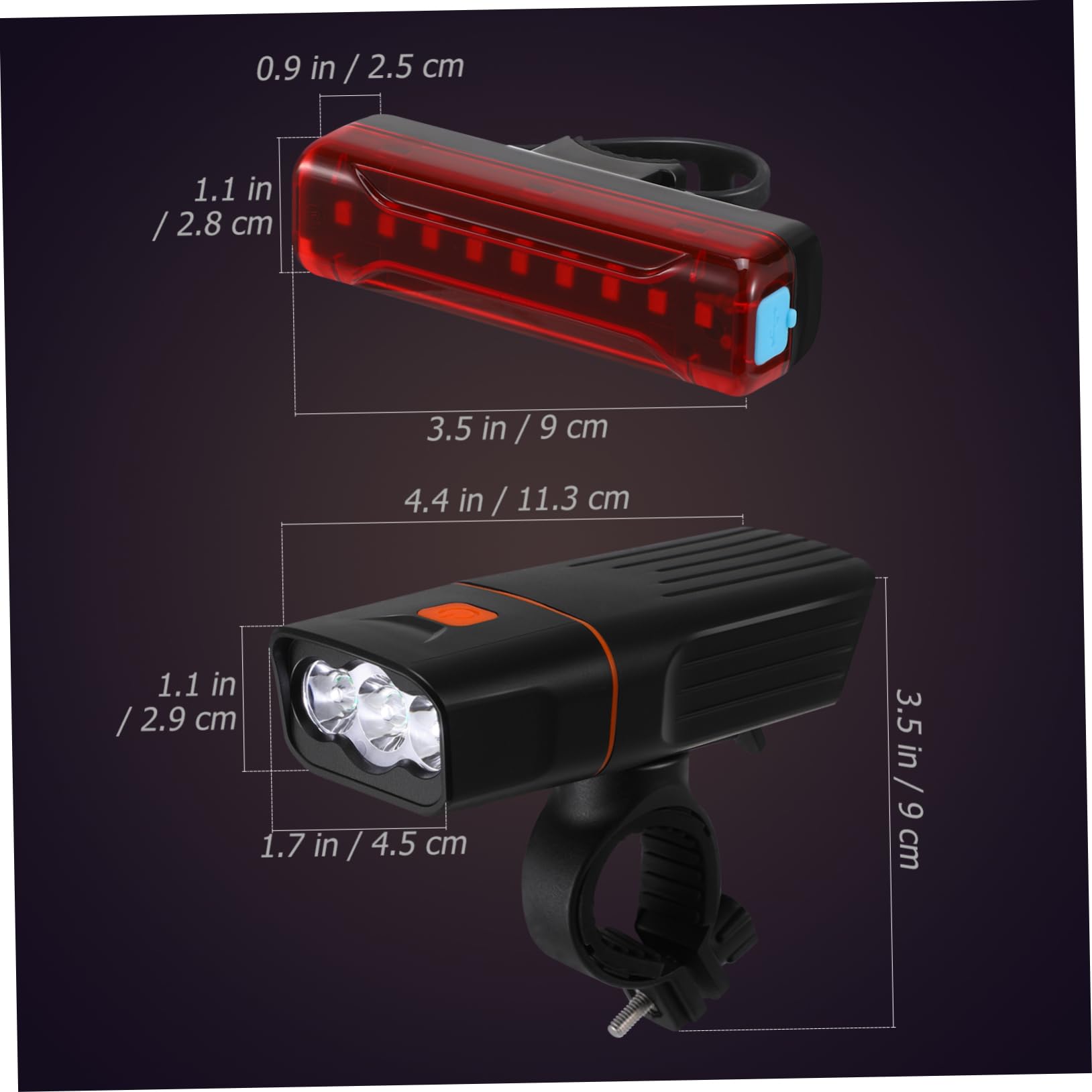 BESPORTBLE 1set per Ricaricabile LED Ad Luminosità Facile Installazione modalità Illuminazione per Notturno