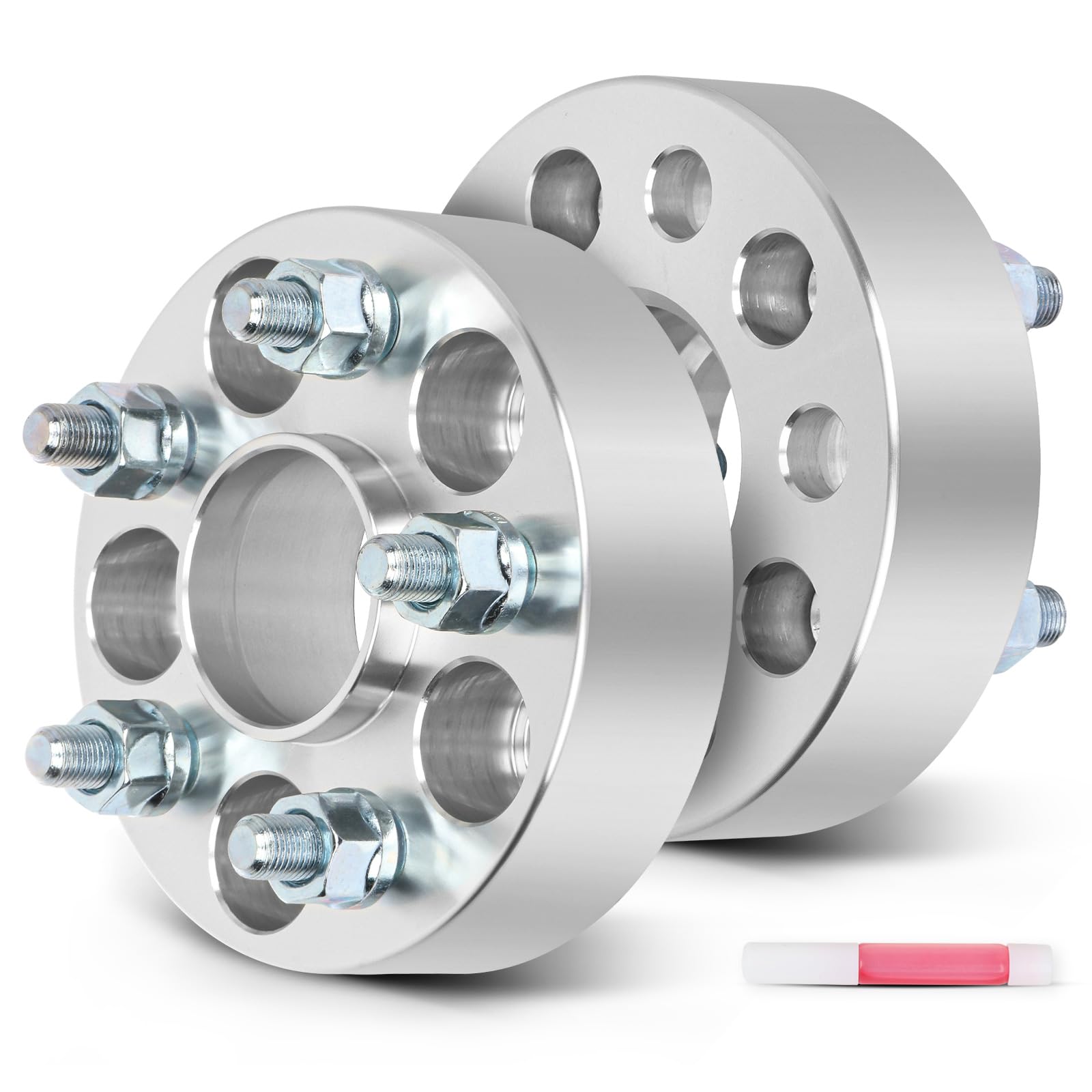SCITOO 1.5 inch Wheel Spacers 5x100 Bore with 56.1mm 12x1.25 Studs