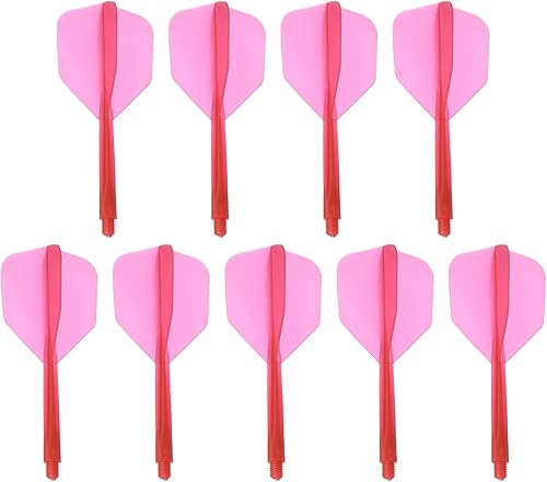PATIKIL Integrated Dart Shaft & Flights, Durable Plastic Dart Flight Set