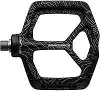 Race Face Atlas Mountain Bike Pedals - Lightweight Aluminum Platform with Adjustable Pins for Grip & Stability