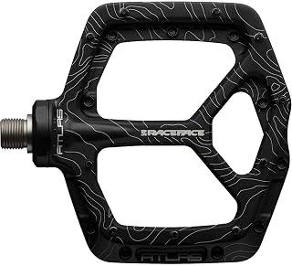 Race Face Atlas Mountain Bike Pedals - Lightweight Aluminum Platform with Adjustable Pins for Grip & Stability