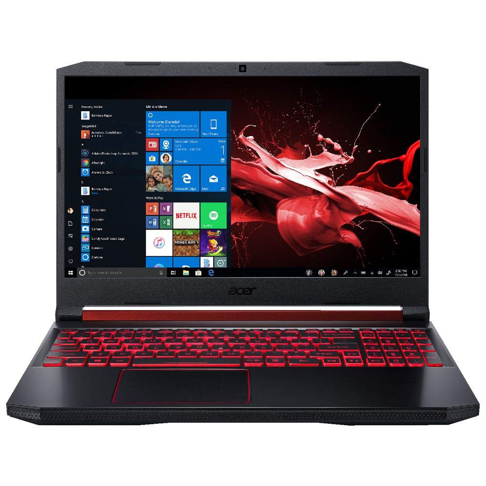 acerNitro 7 AN715-55-77XU Gaming Laptop Intel Core i7-10750H 2.6GHz, 16GB, 1TB SSD 15.6 FHD, DOS, NVIDIA GTX 1660Ti 6GB, Backlit Keyboard, OBSIDIAN BLACK