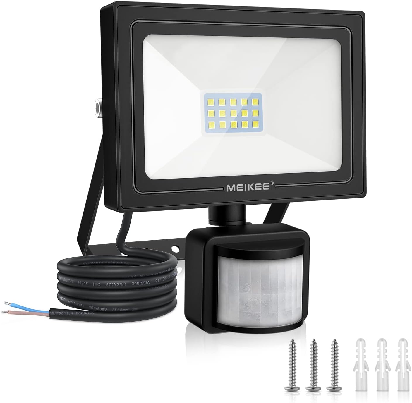 Projecteur Led Exterieur 60W - MEIKEE - Blanc Froid 6500K - Étanche