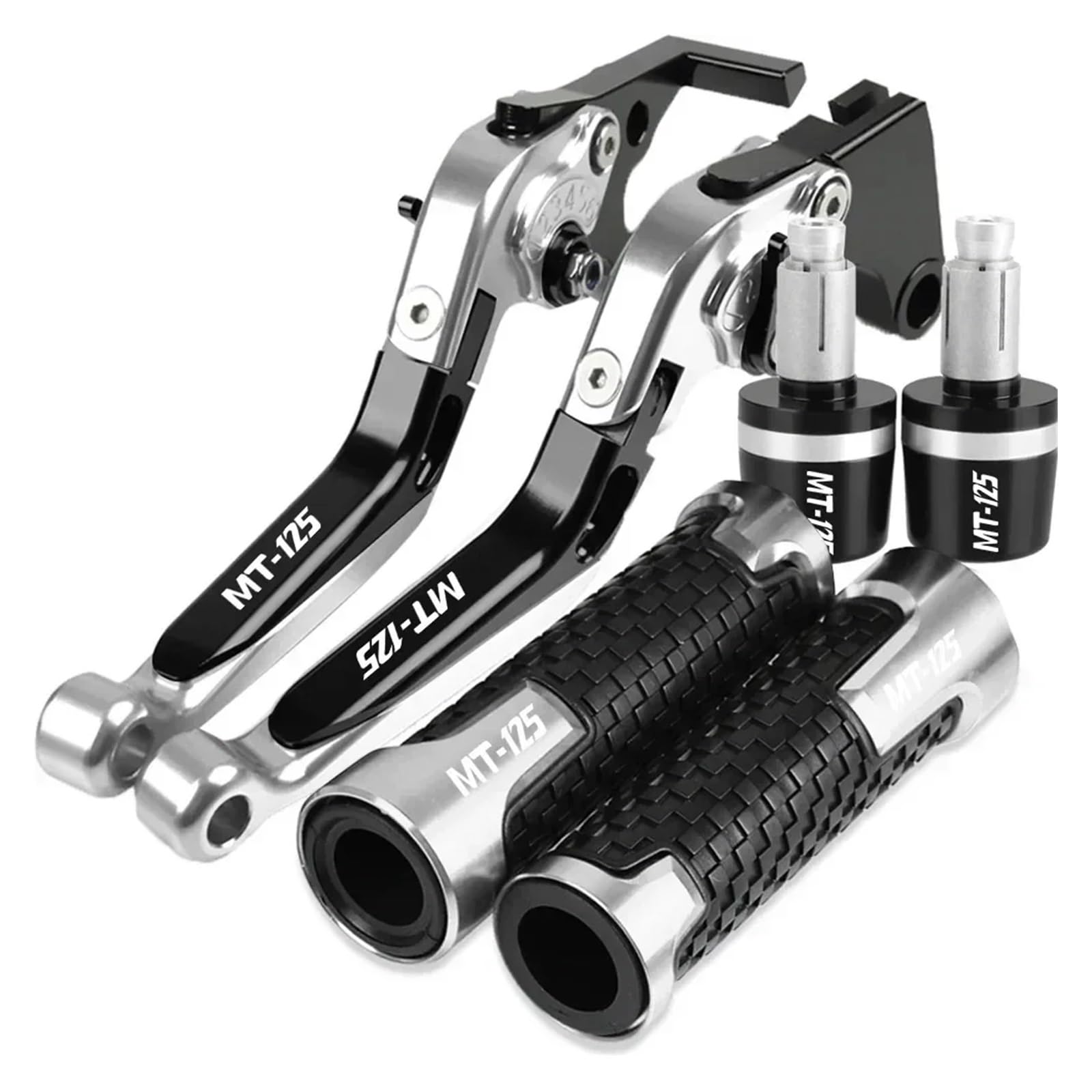 para Ya&maha MT-125 2014-2017 Motocicleta CNC Palancas De Embrague De Freno Manillar Piezas MT125 Accesorios De Motocicleta Frenos Embragues