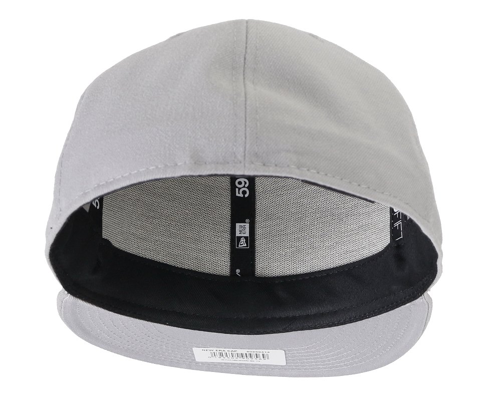 New Era - 59fifty Basecap - Blank - Grey - 7 3/8-59cm (L)