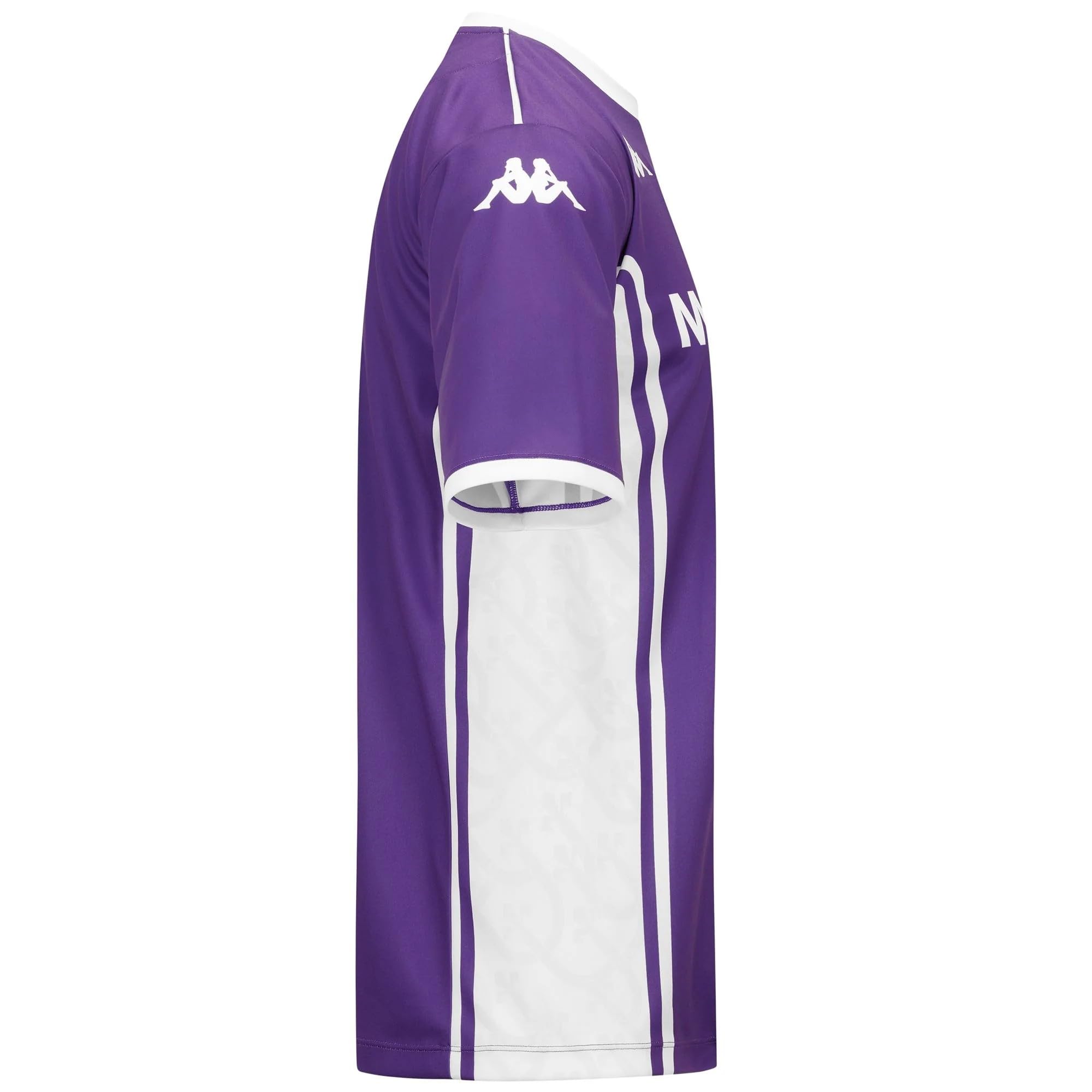 Kappa Maglia Gara Home Fiorentina 2025/226 Personalizzabile con Nomi e Numeri Kean Albert Dzeko