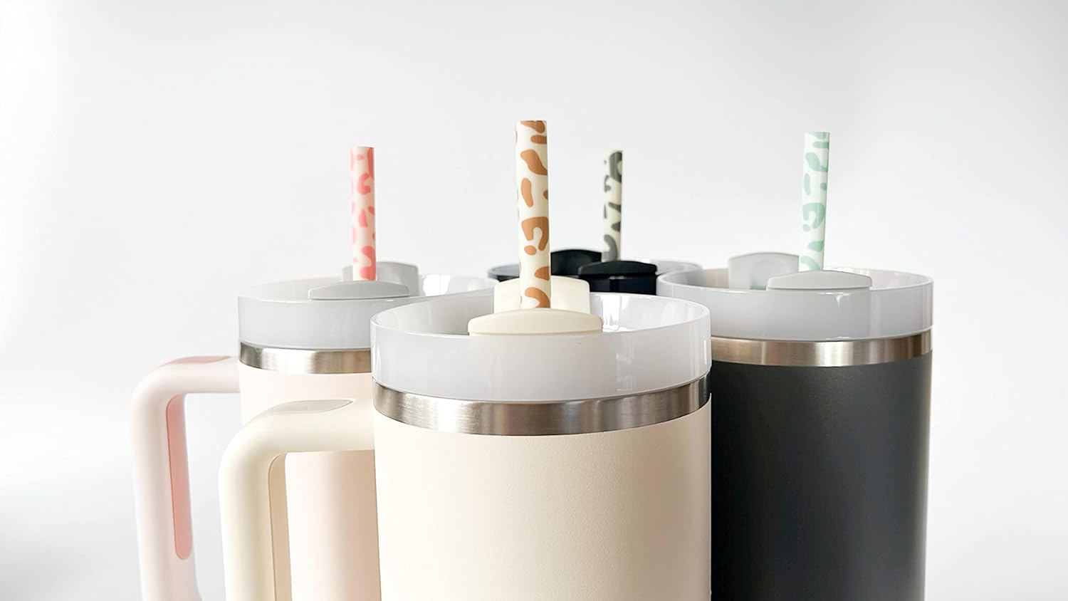 Brittyland 40oz Replacement Straws 8 Pack 40oz Tumbler