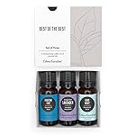 Edens Garden Essential Oils Best of The Best 3 Set - 100% Pure Therapeutic Grade, Natural Aromatherapy Kit: Fighting Five, Lavender & Good Night Blend for Diffusers & Home - Undiluted, 10 ml/ 3 Pack