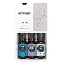 Edens Garden Essential Oils Best of The Best 3 Set - 100% Pure Therapeutic Grade, Natural Aromatherapy Kit: Fighting Five, Lavender & Good Night Blend for Diffusers & Home - Undiluted, 10 ml/ 3 Pack