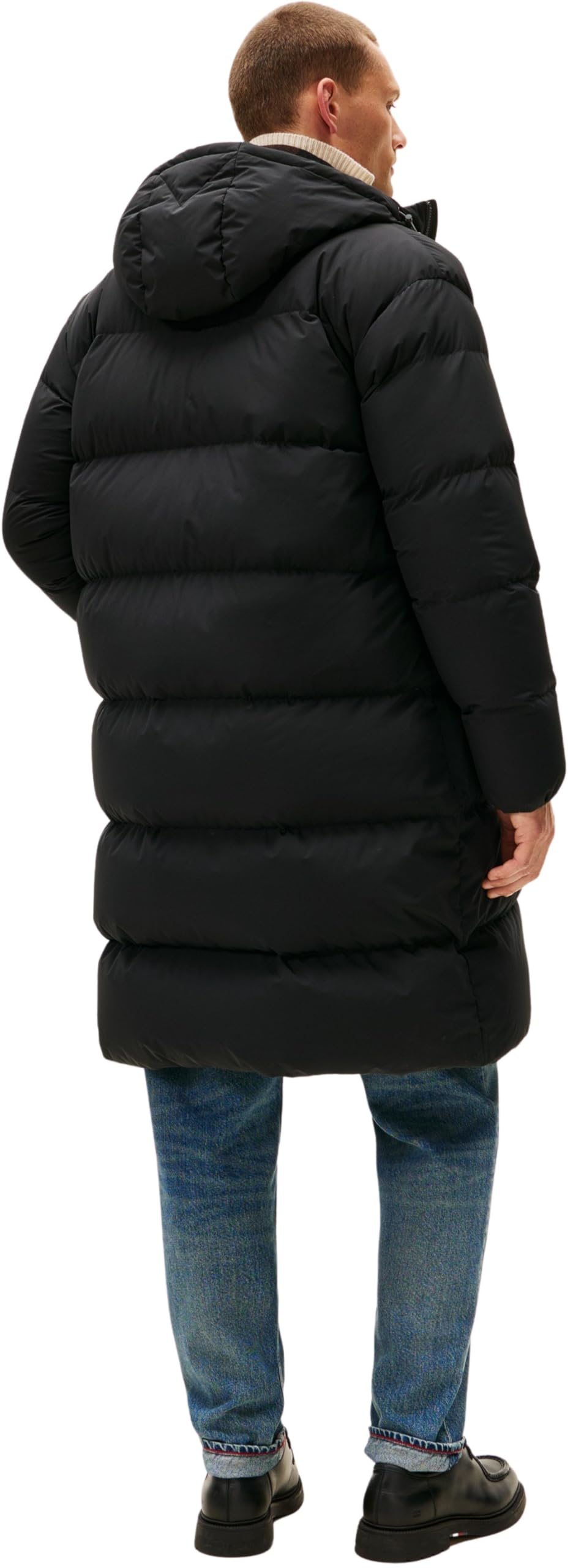 Tommy Hilfiger Uomo Cappotto Down Parka Cappotto Imbottito
