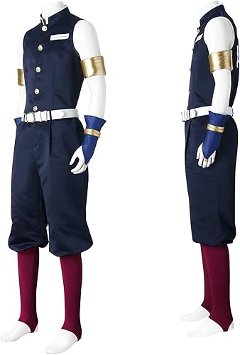 Vista 2 de Disfraz de anime Uzui Tengen Tengen Cosplay Uniforme Tengen Cos traje traje Halloween hombres mujeres