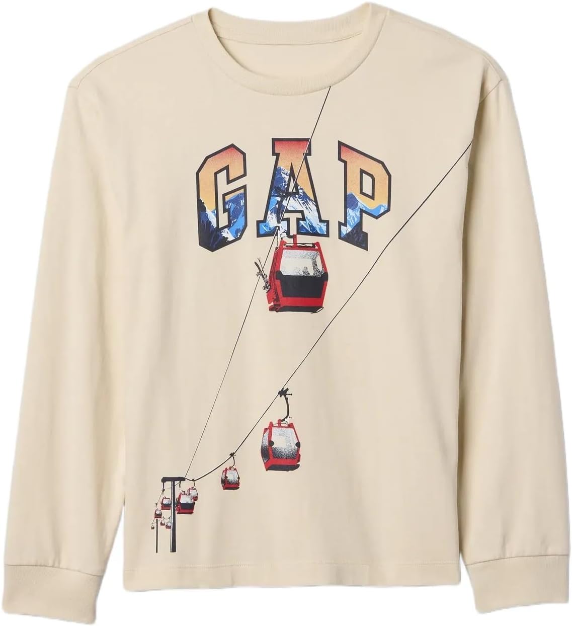 GAP Long Sleeve Logo Tee