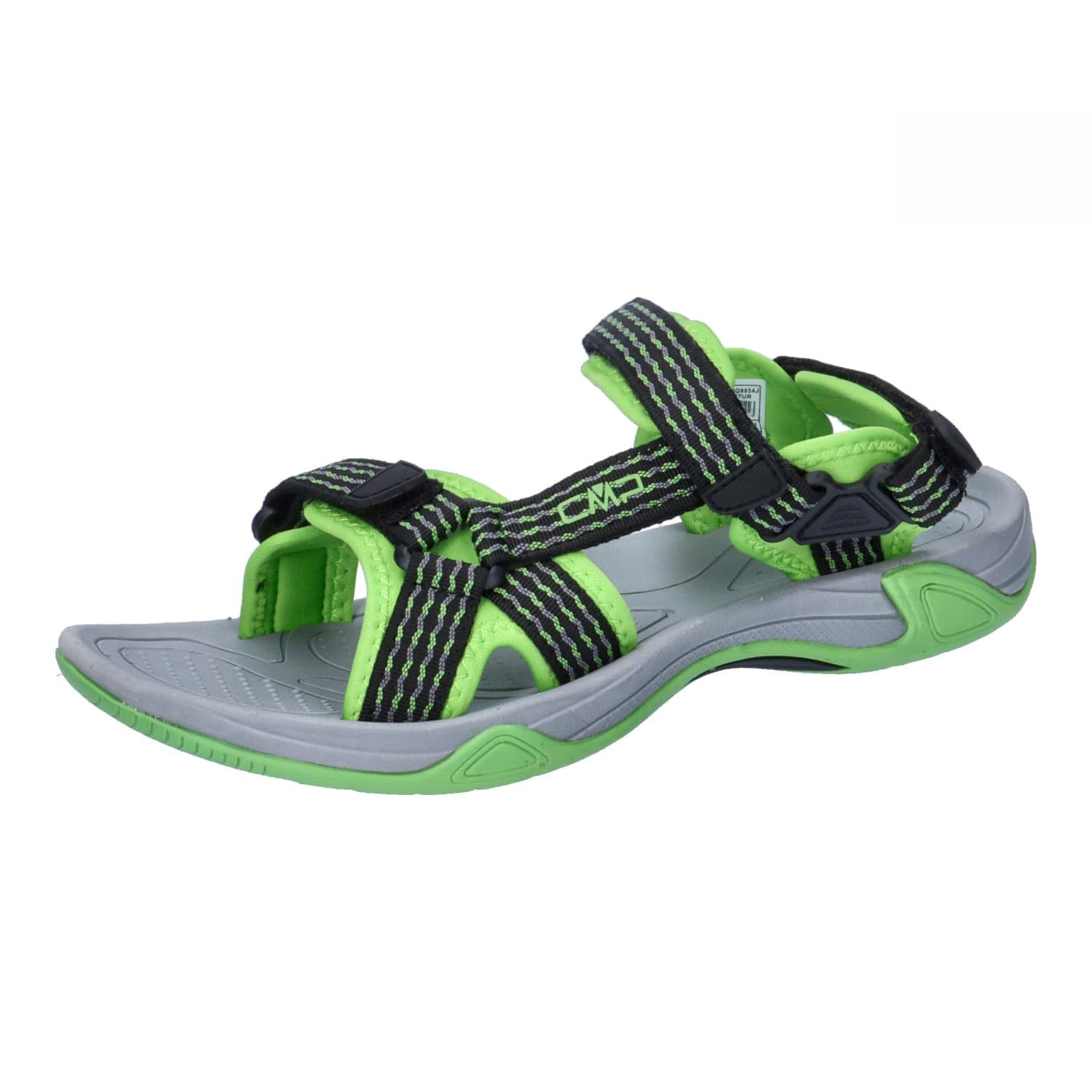 CMP Unisex Kids Sandal Hiking Shoe, Lead Cactus, 13.5 UK