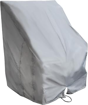 Silscvtt Grey Heavy Duty 600D Boat Center Console Cover Replacement for Carolina Skiff Boston Whaler Excel Bay Pro Wellcraft 45H x 40L x 46W