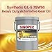 Synthetic GL-5 75W90 Heavy Duty Automotive Gear Oil - 5 Gallon Pail