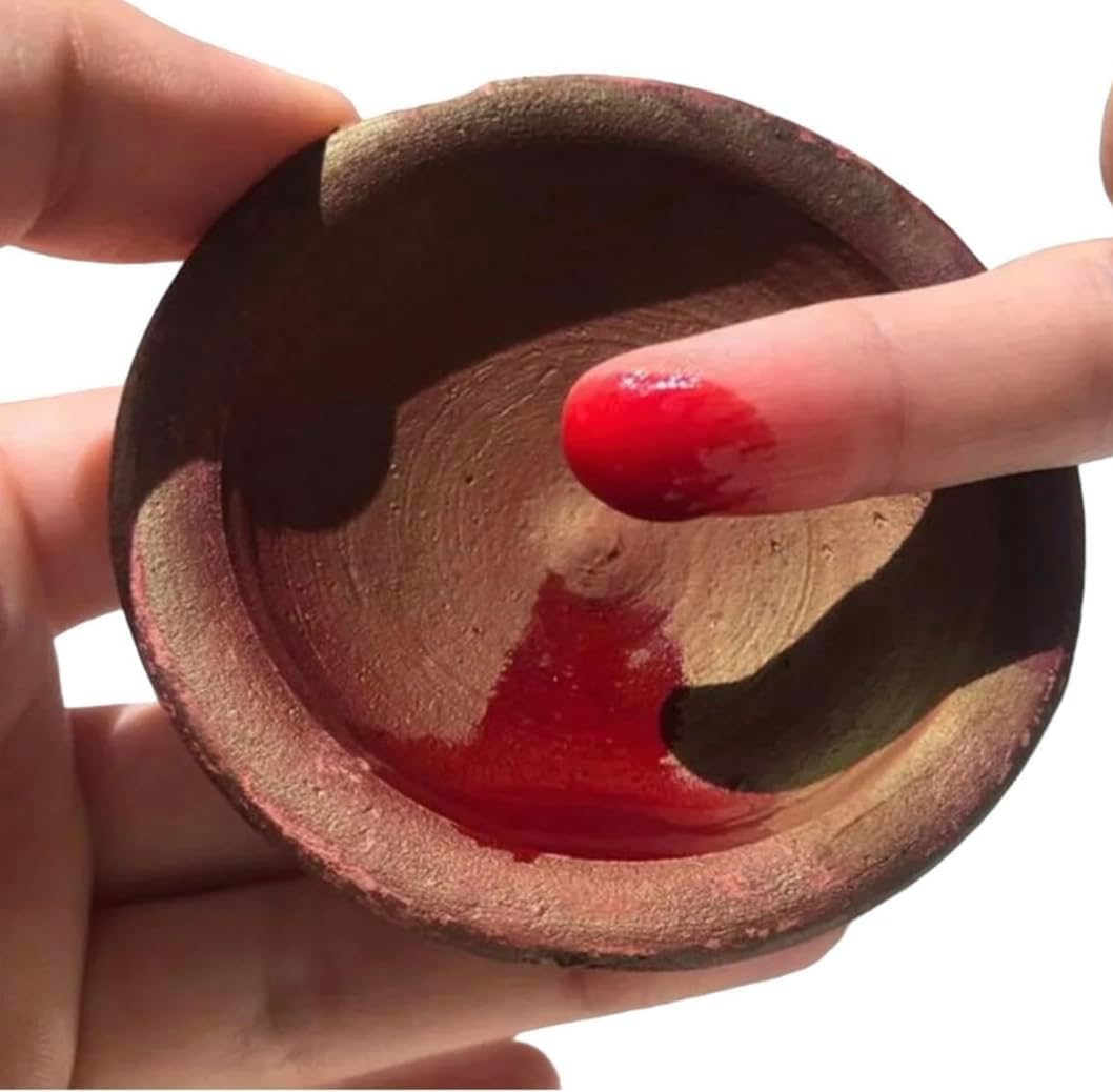 Moroccan Berber Aker Fassi Clay pot Lipstick For Lips and Cheeks Stain