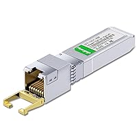 Vista 1 de SFP+ a RJ45, 0.04 oz/0.09 oz/0.18 oz/10G-T módulo transceptor de cobre, 10GBase-T SFP+, compatible con Cisco SFP-10G-T-S, Ubiquiti UniFi
